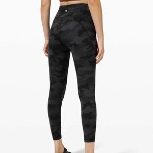 23" Invigorate High-Rise Deep Coal Camo Size 4